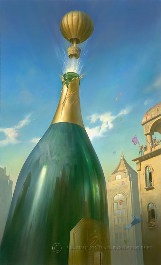 Vladimir Kush - Realismo Metaforico