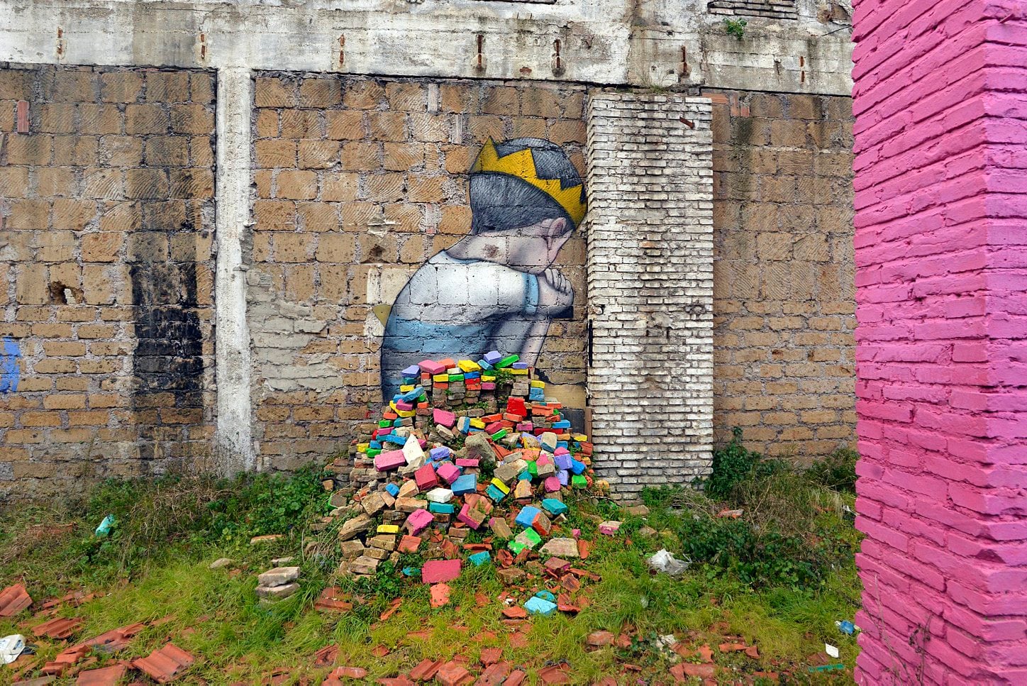 Le diversità sociali nella street art di Julien Malland aka Seth | Collater.al