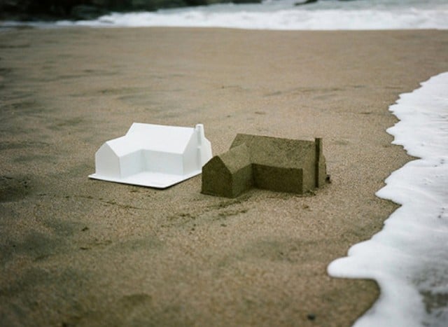 Chad Wright - Master Plan - Installazione di sabbia sulla fine del sogno americano