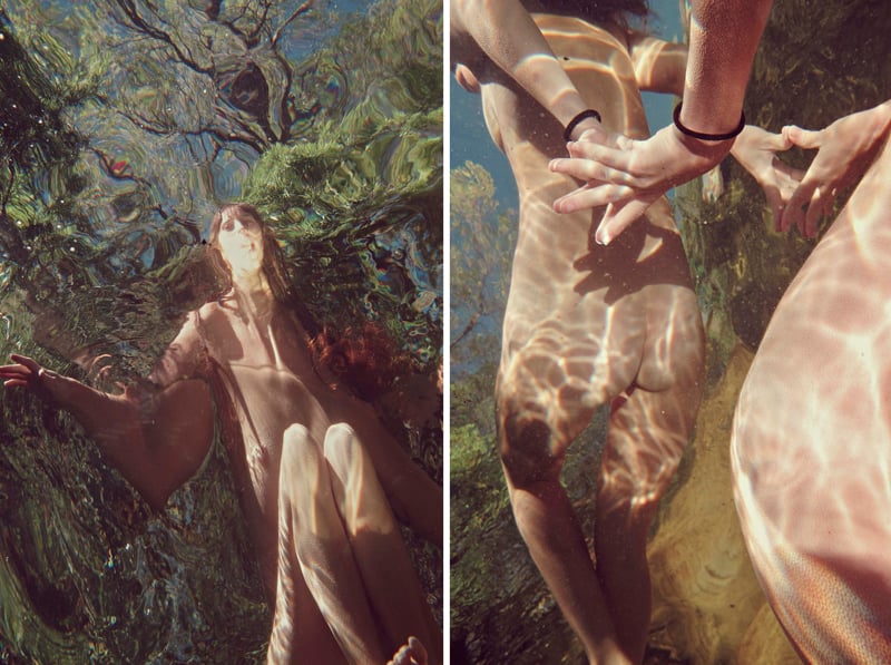 Caroline Mackintosh - Thigh Deep - Foto di nudi subacquei | Collater.al
