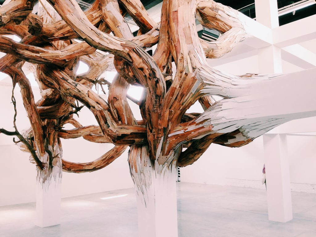 Henrique Oliveira - Baitogogo - Installazione vegetale al Palais de Tokyo a Parigi | Collater.al