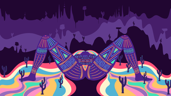 Poncho - Tiki Tiki - Video musicale animato realizzato dallo studio Plenty
