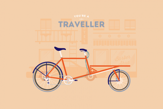 Cyclemon - You Are What You Ride - Serie di poster sulle bici, illustrati dai francesi Romain Bourdieux e Thomas Pomarelle
