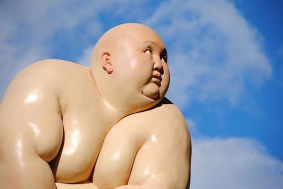 Mu Boyan - Sculture di corpi obesi