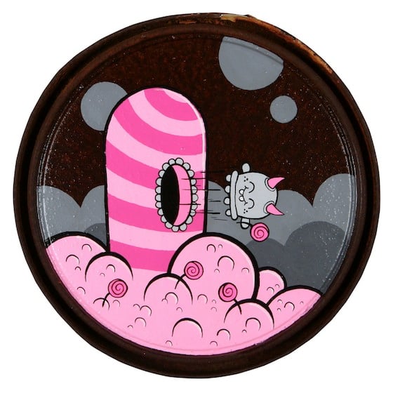 Buff Monster - Pink is Power - Illustratore di Los Angeles