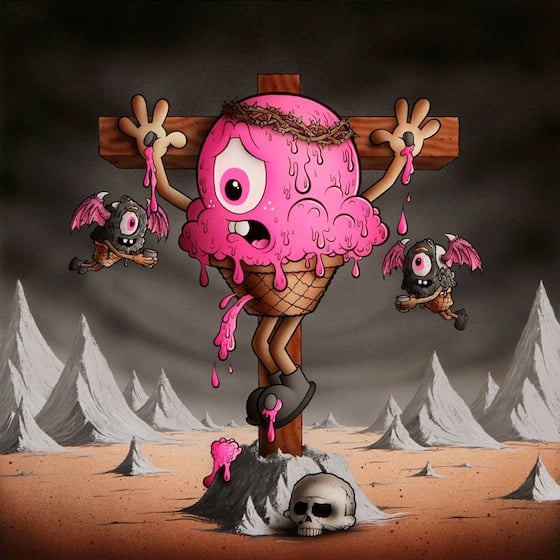 Buff Monster - Pink is Power - Illustratore di Los Angeles