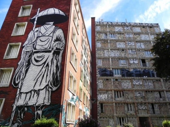 La Tour Paris 13 - Il Piano - Progetto di street art realizzato a Parigi dalla Galerie Itinerrance e l'agenzia Le Grand Jeu 