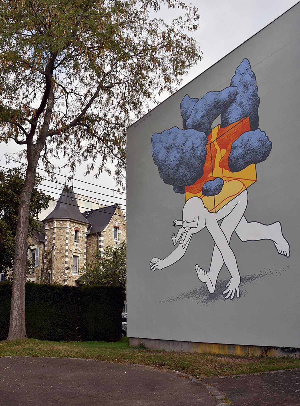 I fantasmi stilizzati dello street artist Daan Botlek | Collater.al