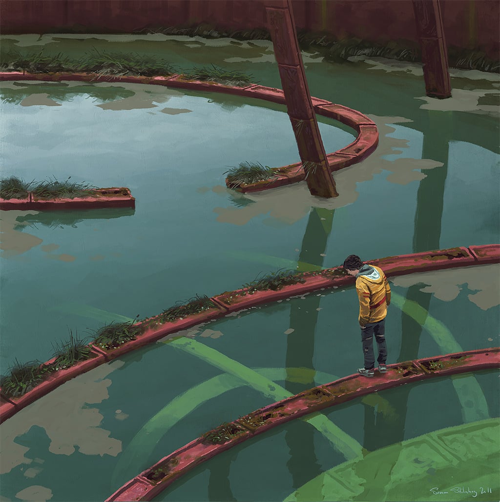 Simon St&aring;lenhag - Digital paintings
