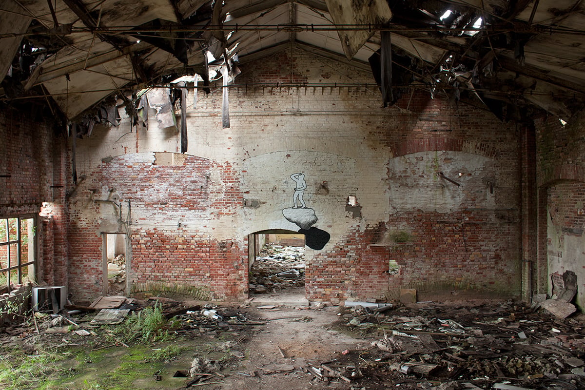 I fantasmi stilizzati dello street artist Daan Botlek | Collater.al