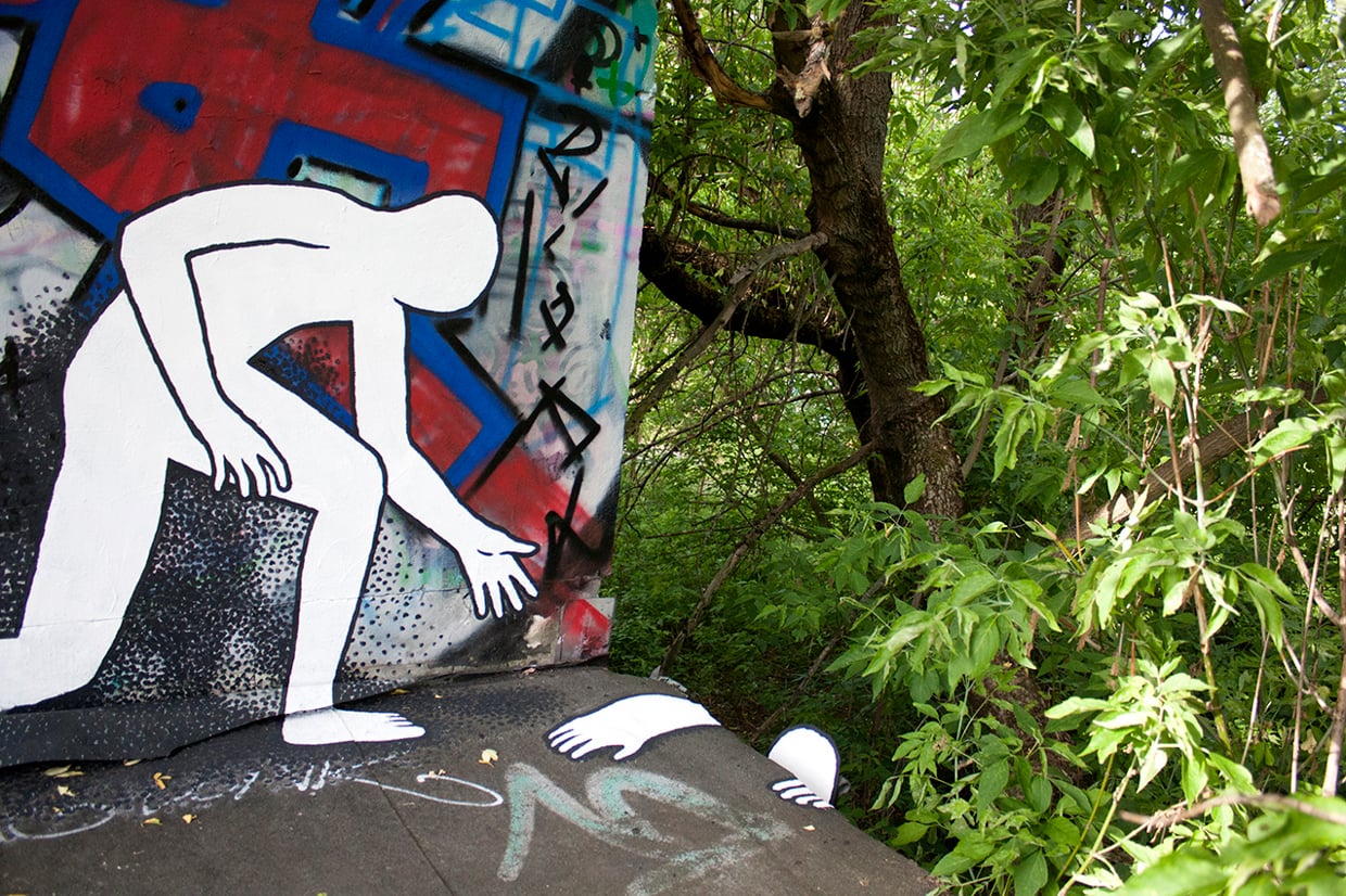 I fantasmi stilizzati dello street artist Daan Botlek | Collater.al
