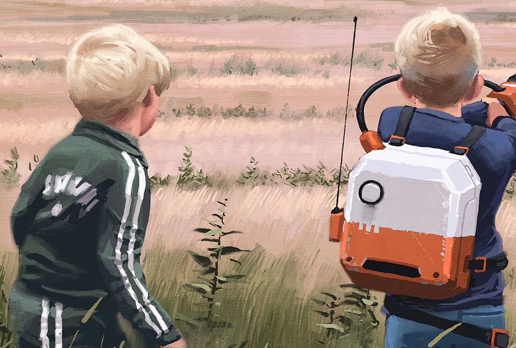 Simon St&aring;lenhag - Digital paintings