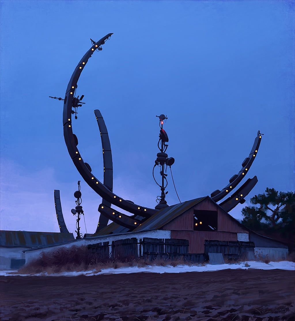 Simon St&aring;lenhag - Digital paintings