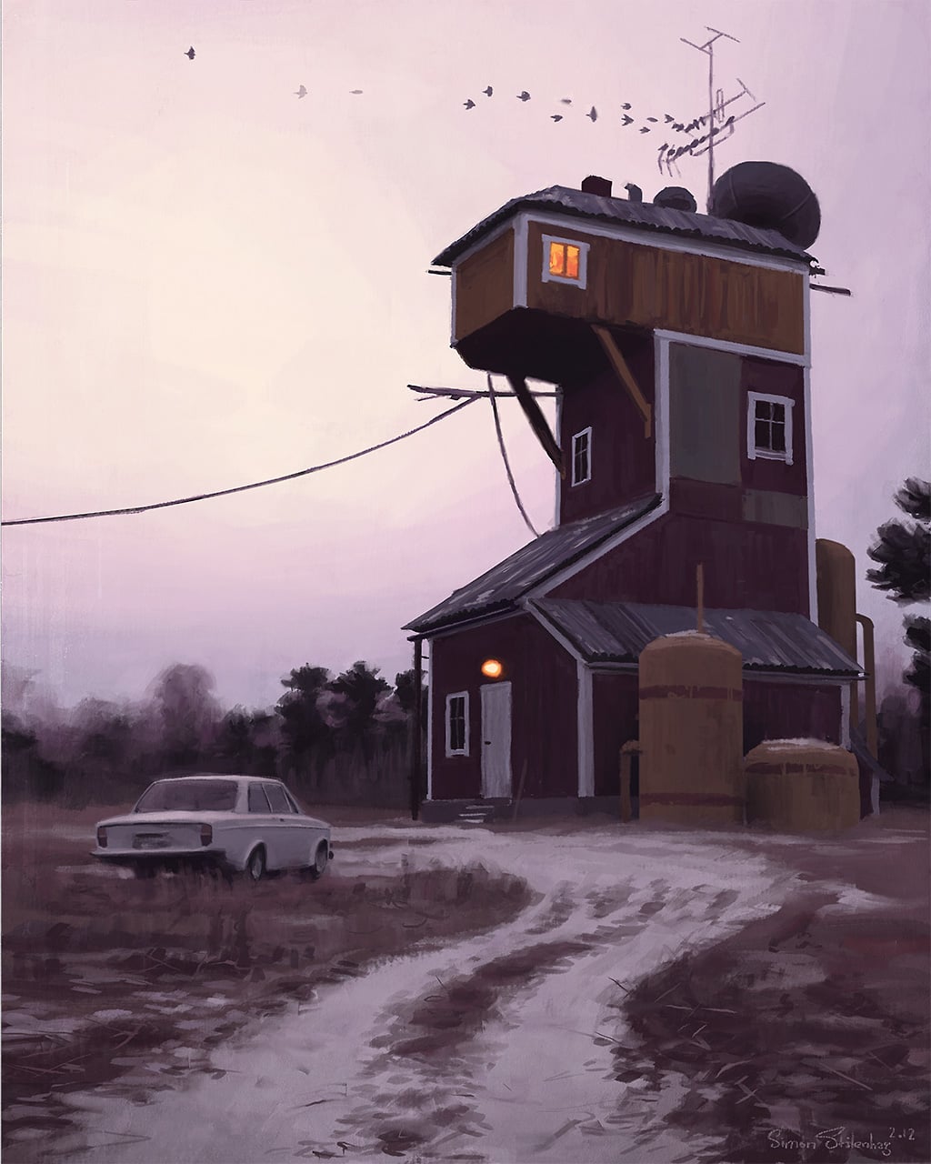 Simon St&aring;lenhag - Digital paintings