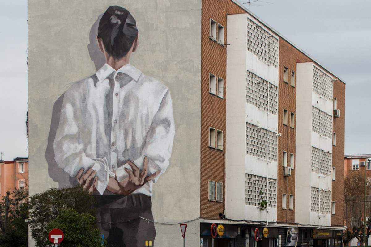 La street art intima dell'artista spagnola Hyuro | Collater.al