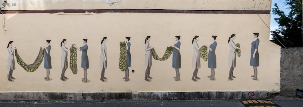 Hyuro - Street artist spagnola