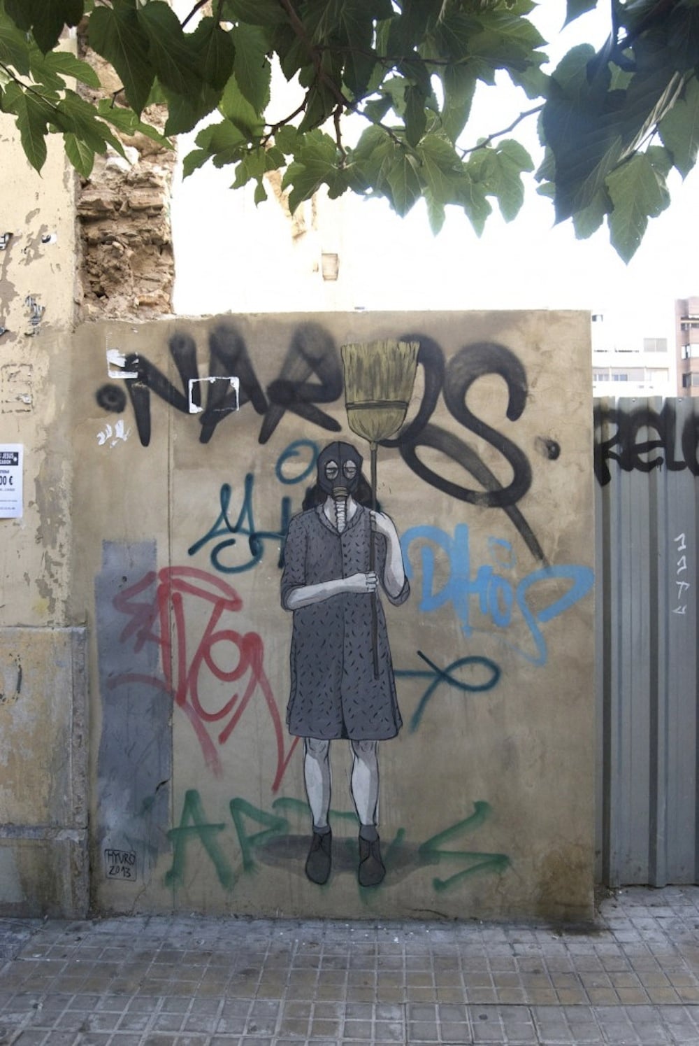Hyuro - Street artist spagnola