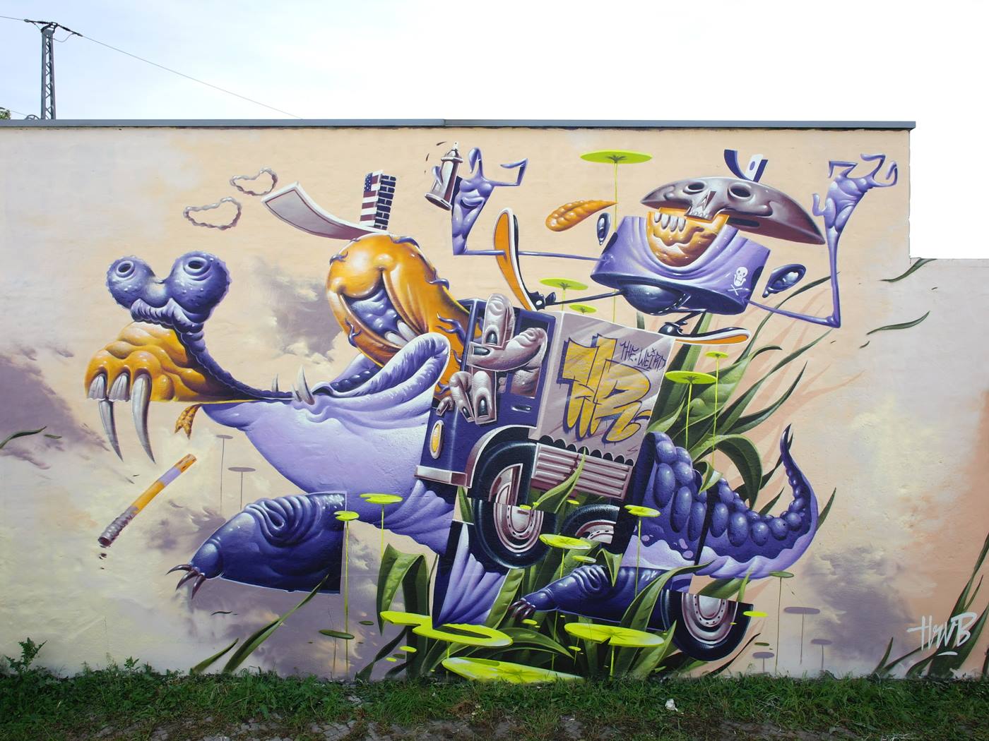 La street art di Herr Von Bias aka HRVB | Collater.al