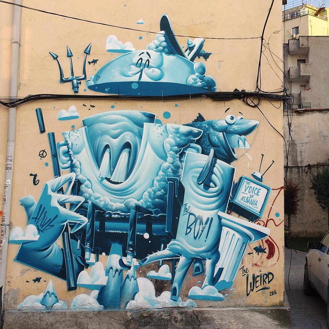 La street art di Herr Von Bias aka HRVB | Collater.al