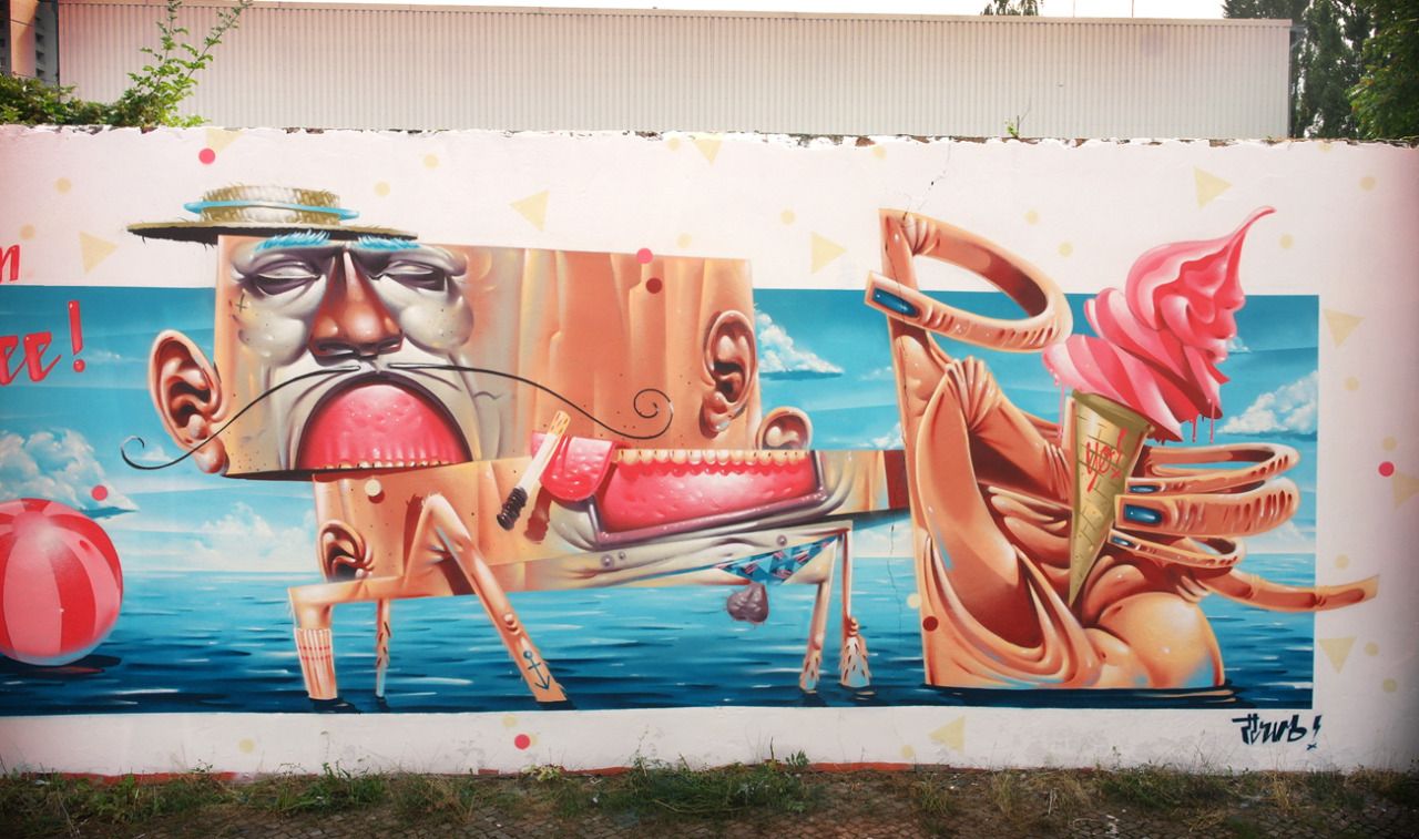 La street art di Herr Von Bias aka HRVB | Collater.al