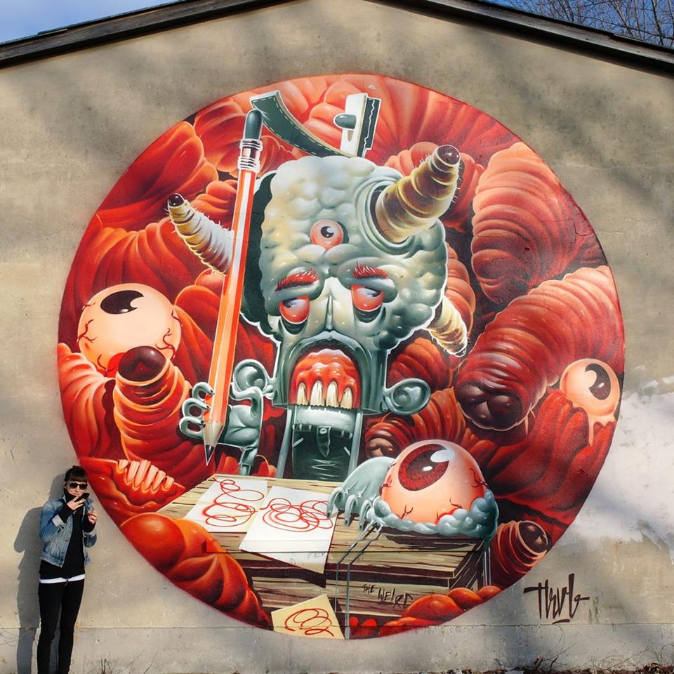 La street art di Herr Von Bias aka HRVB | Collater.al