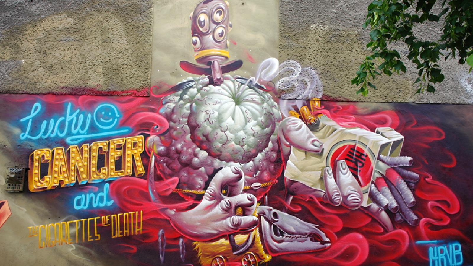 La street art di Herr Von Bias aka HRVB | Collater.al