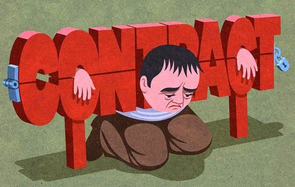 John Holcroft è un illustratore che in modo satirico rappresenta la società di oggi
