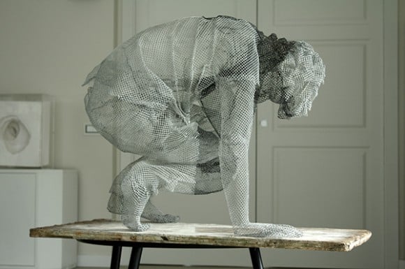 light, camera, action! - Edoardo Tresoldi - Met Wire Sculptures | Collater.al