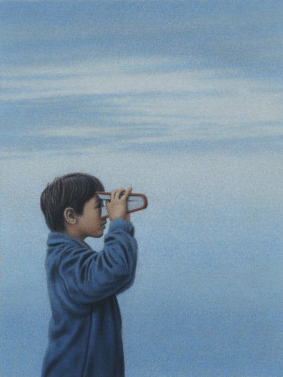nei lavori di Quint Buchholz ci si perde nel mondo dei libri