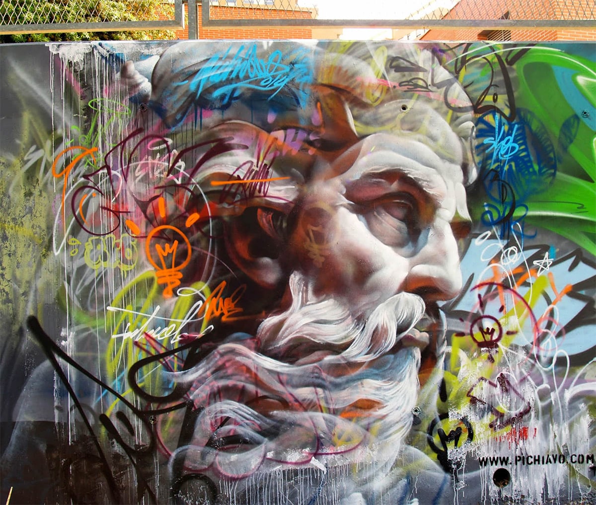 Pichi e Avo - Greek Gods Graffiti