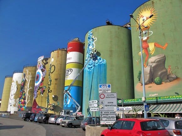 Street Art Silos - Il porto di Catania affidato agli street artist
