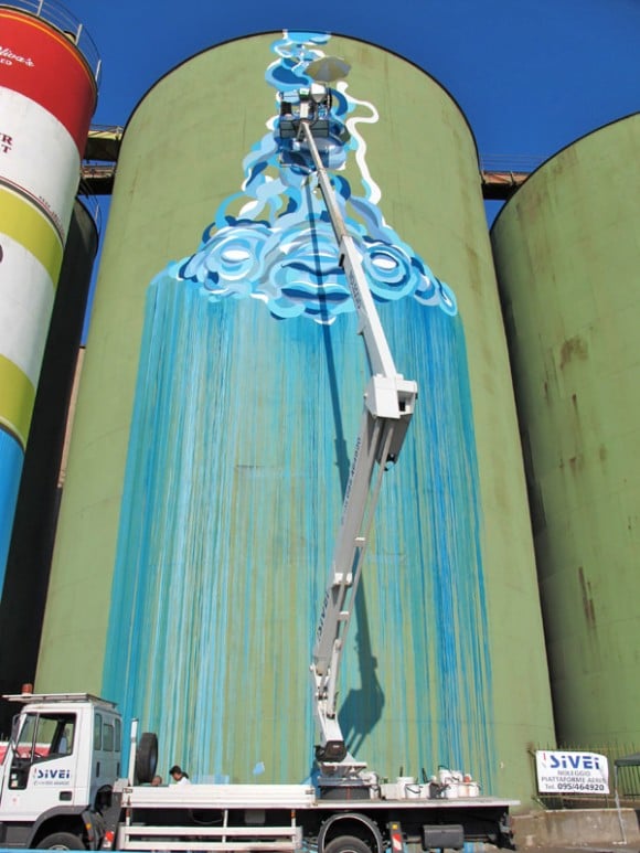 Street Art Silos - Il porto di Catania affidato agli street artist