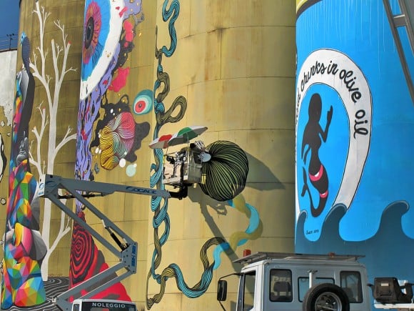 Street Art Silos - Il porto di Catania affidato agli street artist