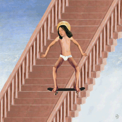 James Kerr aka Scorpion Dagger - GIF Art