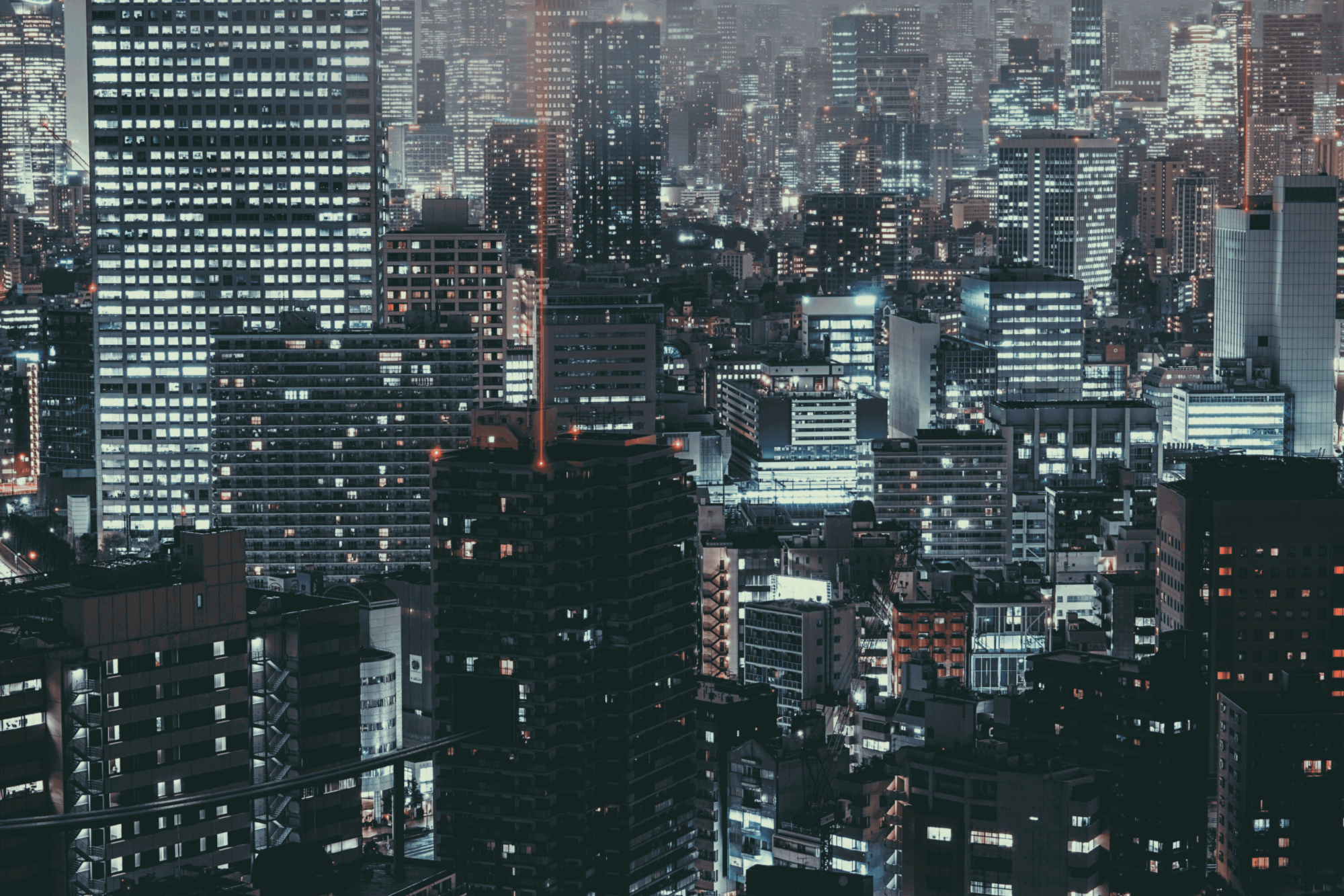 Trapped in Tokyo - Le GIF surreali di Nina Geometrieva e Damjan Cvetkov-Dimitrov | Collater.al