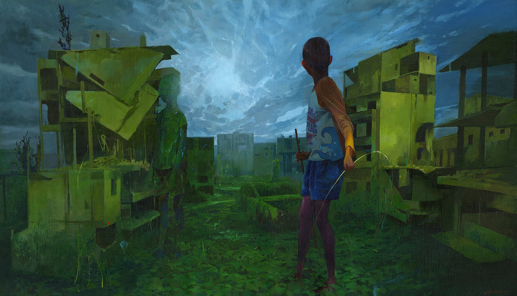 Andrew Hem - Pittore e illustratore cambogiano, autore di opere surreali | Collater.al