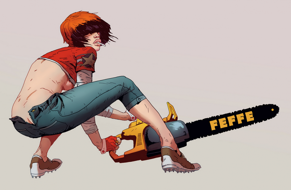 Le pin-up badass di Robert Sammelin