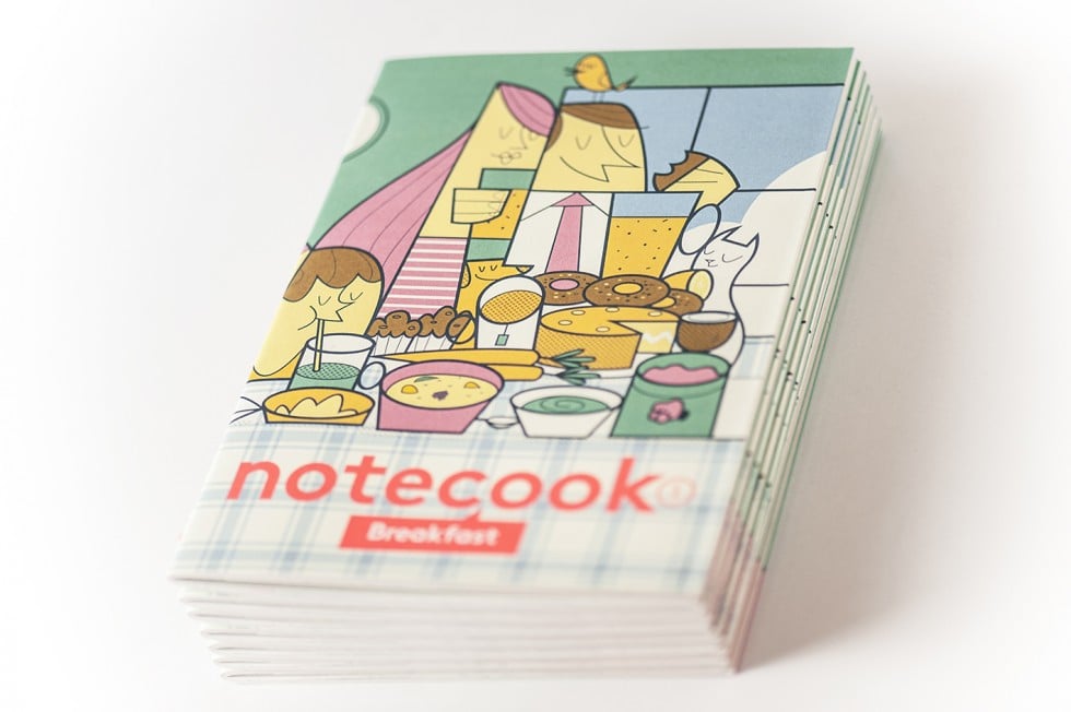 Notecook piccole storie illustrate di alimentazione vegan