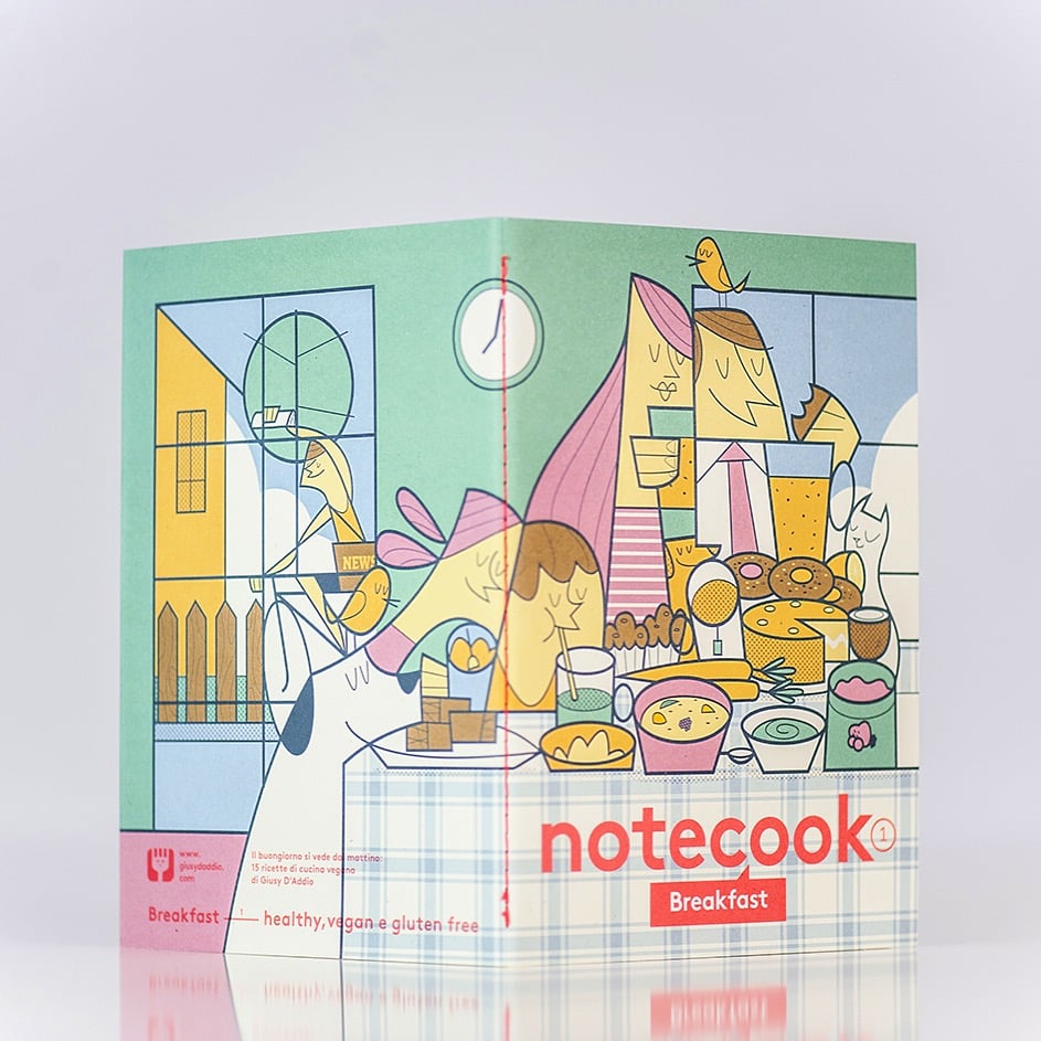 Notecook piccole storie illustrate di alimentazione vegan | Collater.al