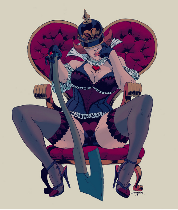 Le pin-up badass di Robert Sammelin