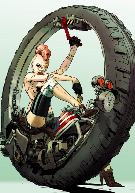 Le pin-up badass di Robert Sammelin