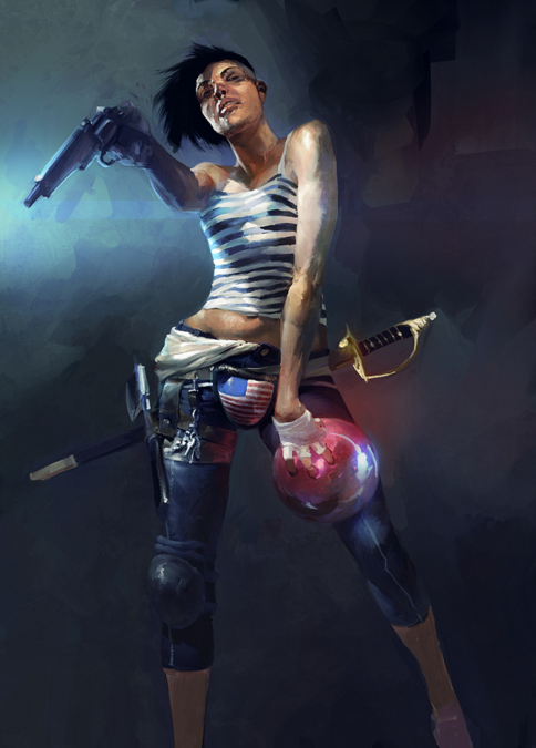 Le pin-up badass di Robert Sammelin
