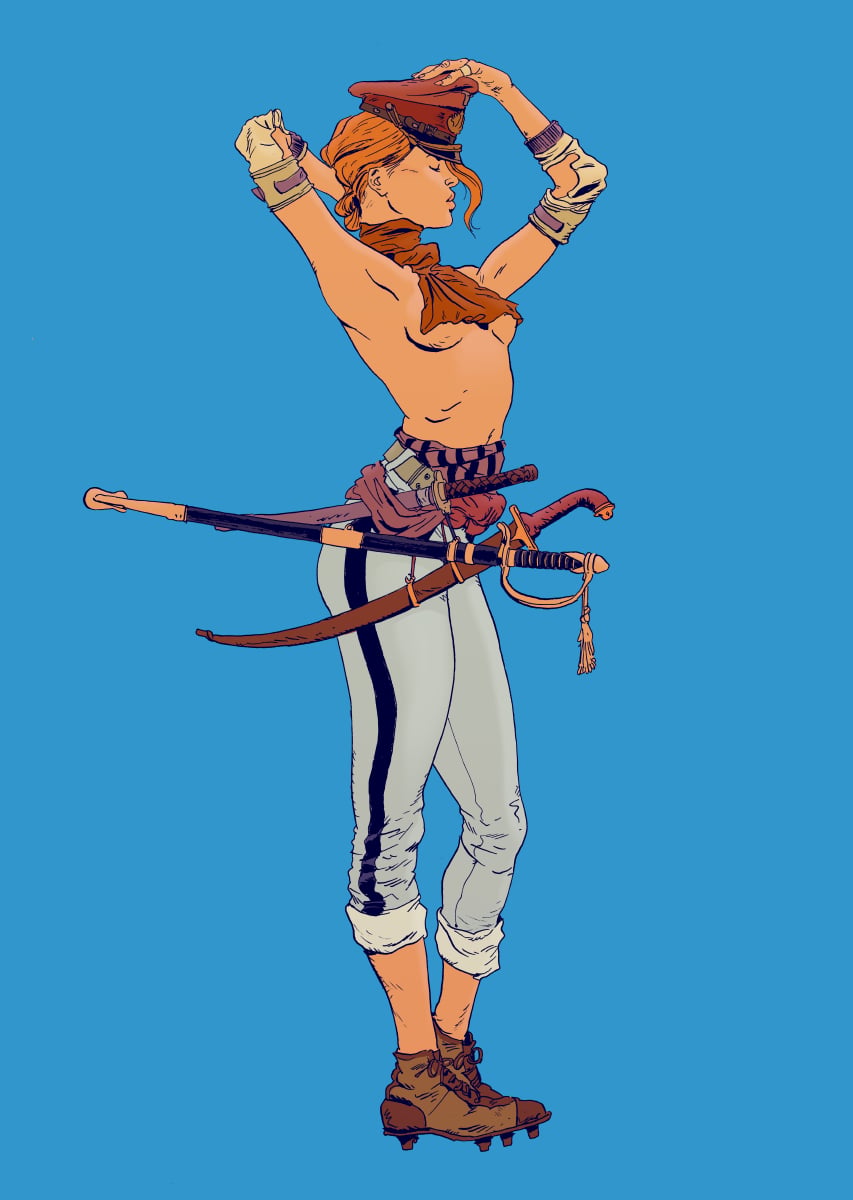 Le pin-up badass di Robert Sammelin