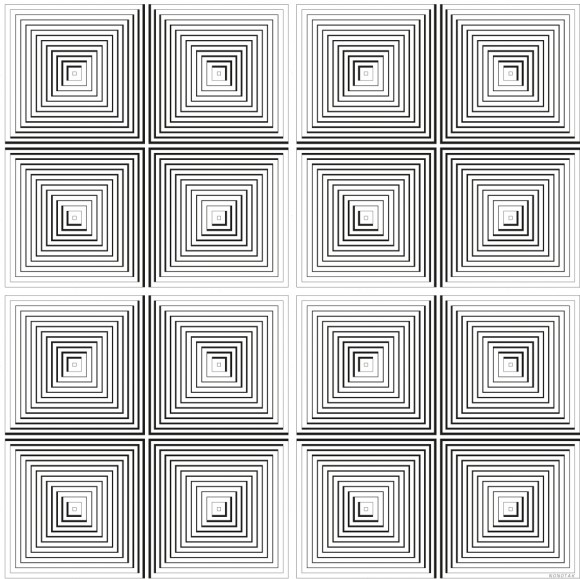 Le minimali illustrazioni optical di Noemi Schipfer | Collater.al 