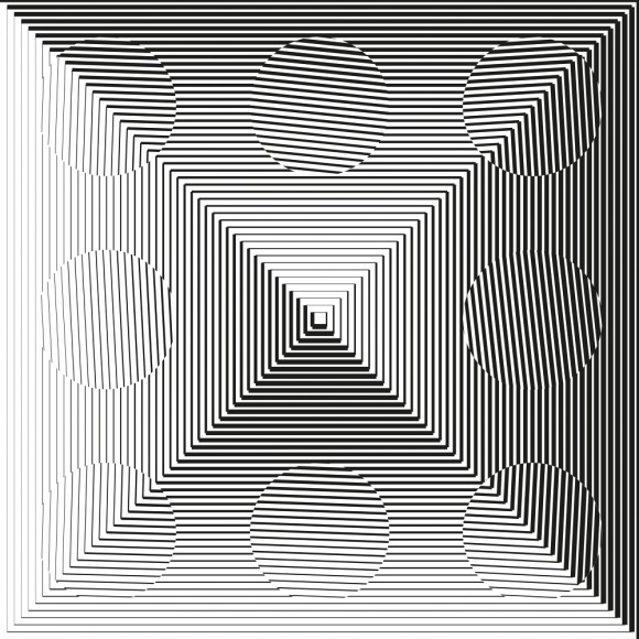 Le minimali illustrazioni optical di Noemi Schipfer | Collater.al 