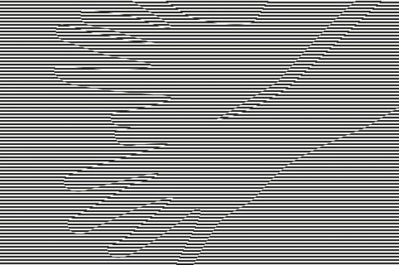 Le minimali illustrazioni optical di Noemi Schipfer | Collater.al 