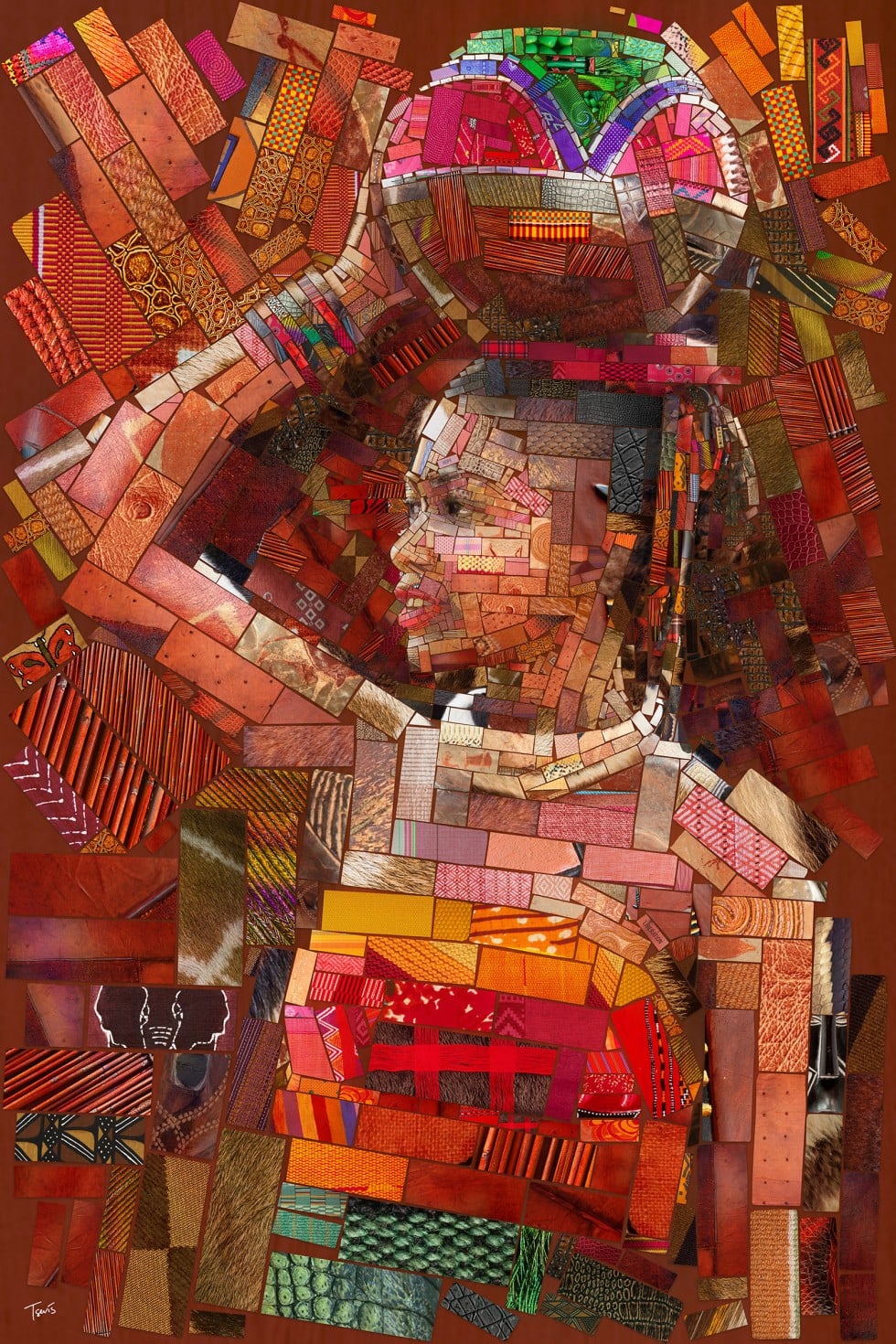 I colorati mosaici africani di Charis Tsevis | Collater.al