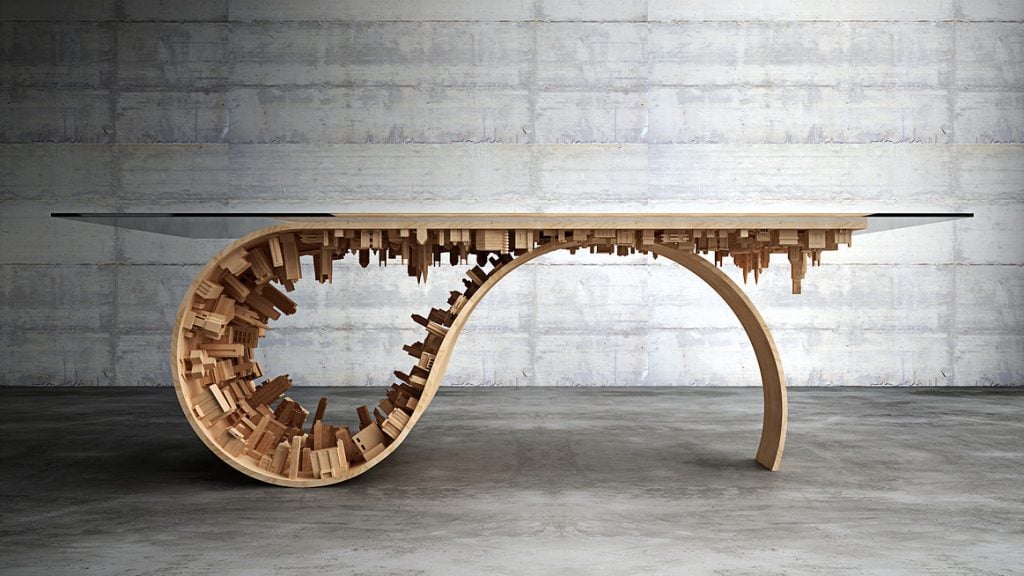 Wave City Dining Table - Il Nuovo Tavolo da Capogiro di Stelios Mousarris | Collater.al