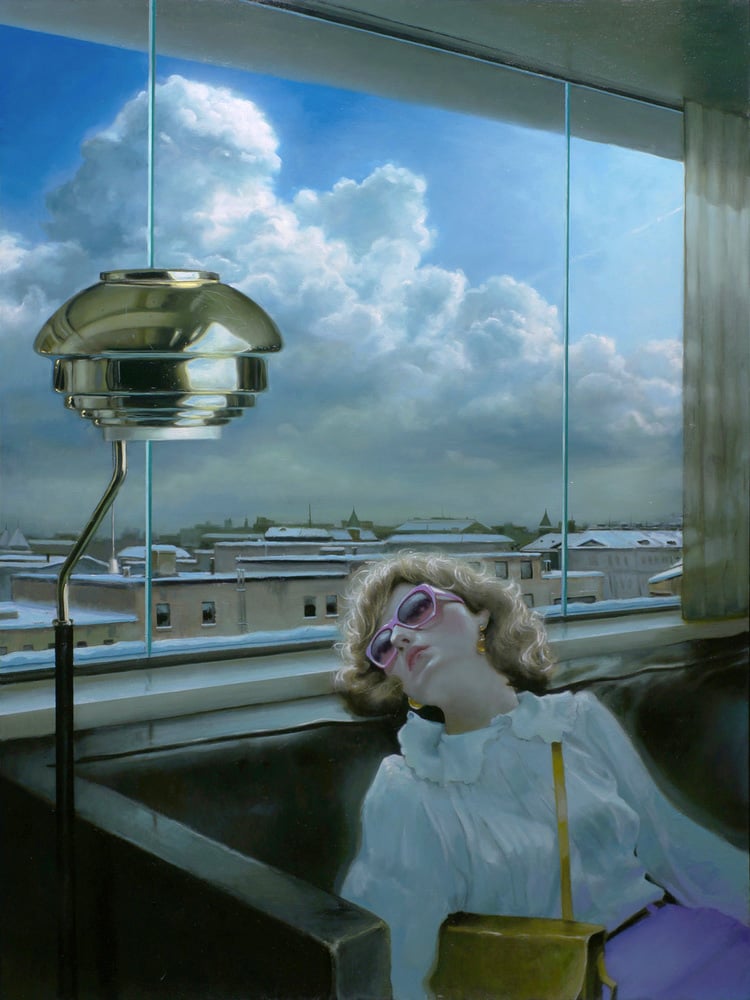 Gli apatici dipinti retro di Jonathan Viner | Collater.al