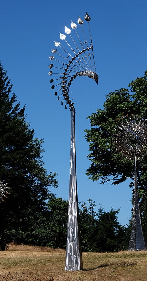 Le sculture cinetiche di Anthony Howe | Collater.al